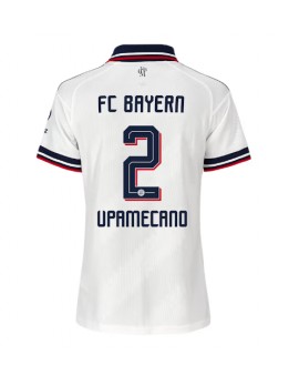 Ženski Nogometna dresi replika Bayern Munich Dayot Upamecano #2 Gostujoči 2026-27 Kratek rokav Ženski Nogometna dresi replika Bayern Munich Dayot Upamecano #2 Gostujoči 2026-27 Kratek rokav